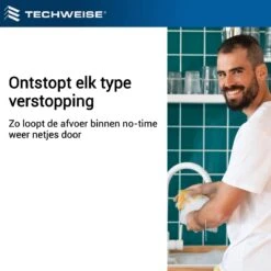 Techweise - Rioolslang Voor Kärcher K2 T/m K7 - 15M - Met Voorwaartse Hogedruksproeiers -Tuingereedschap Winkel 1200x1200 860