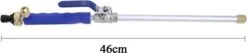 Merkloos Hogedruk-waterjet-Waterspuit-tuinslang | Spuitpistool Aansluiting Op Tuinslang | Hogedruk Waterpistool, Bevestiging Voor Tuinsproeier- Auto Wassen- Terras/tuin Reiniger -Tuingereedschap Winkel 1200x257