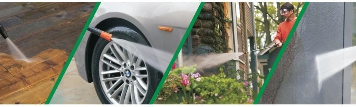 Hofftech 1200 Watt Hogedrukreiniger 100 BAR - Krachtig En Compact 4 Hofftech 1200 Watt Hogedrukreiniger 100 BAR - Krachtig En Compact - Afbeelding 4