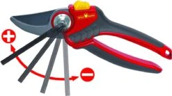 WOLF-Garten Snoeischaar "Premium Plus" RR 4000 - Max. Knipdiameter 22 Mm - Links- En Rechtshandige - Softinleg Handgreep - Snijhoek 30° - Voor Grote Handen - Vervangbare Messen -Tuingereedschap Winkel 1200x672 1