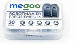 Mesjes Voor Husqvarna Automower - Reservemessen Voor Gardena Robotmaaier - 30st - RVS - Plastic Box - Megoo® -Tuingereedschap Winkel 1200x696