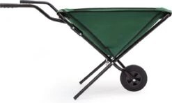 Relaxdays Kruiwagen Opvouwbaar - Inklapbare Tuinwagen - Vouwkruiwagen - Groen - 50 L -Tuingereedschap Winkel 1200x722 2
