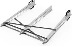 Merkloos Monzana Zaagbok - Metaal Opvouwbaar 83x81x88cm - Zilver -Tuingereedschap Winkel 1200x764