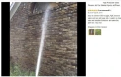 Merkloos Hogedruk-waterjet-Waterspuit-tuinslang | Spuitpistool Aansluiting Op Tuinslang | Hogedruk Waterpistool, Bevestiging Voor Tuinsproeier- Auto Wassen- Terras/tuin Reiniger -Tuingereedschap Winkel 1200x769 4