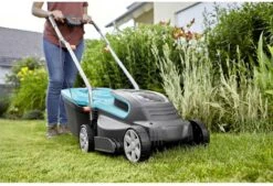 GARDENA - PowerMax 32/36V P4A Ready To Use Set - Grasmaaier (gemotoriseerd) - Maaihoogte 60mm - Snijbreedte 32 Cm -Tuingereedschap Winkel 1200x823 1