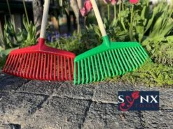 Synx Tools Gazonhark Bladhark 23 Tanden Hark - Harken - Grashark- Gazon - Kunststof Blauw/groen -Met Steel 120cm -Tuingereedschap Winkel 1200x899 4