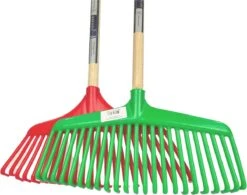 Synx Tools Gazonhark Bladhark 23 Tanden Hark - Harken - Grashark- Gazon - Kunststof Blauw/groen -Met Steel 120cm -Tuingereedschap Winkel 1200x947 2