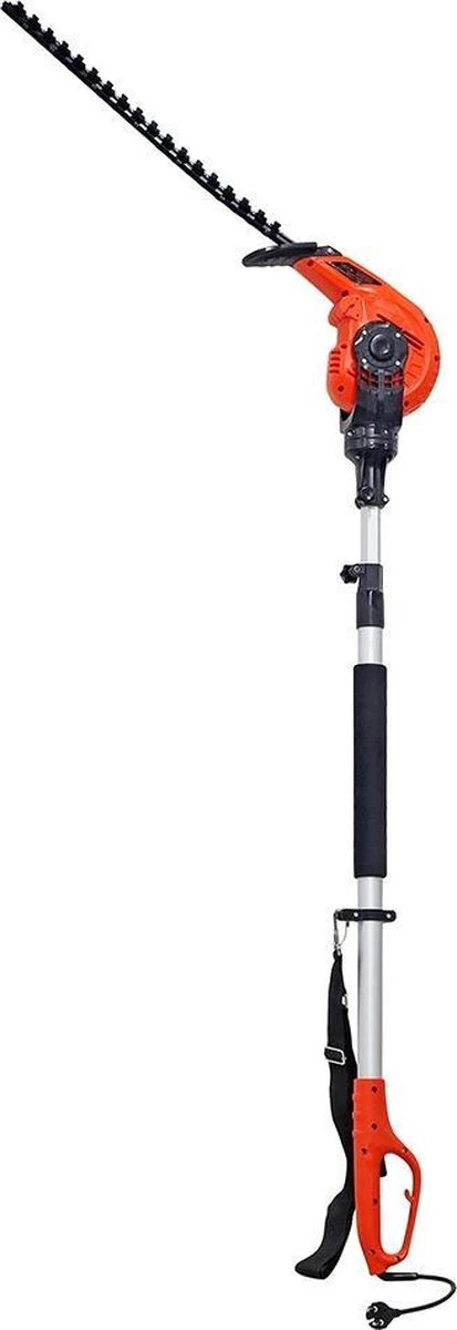 Kibani Elektrische Heggenschaar XXL – 450W – 49 Cm Zwaardlengte – Telescopisch Van 190 Tot 250 Cm