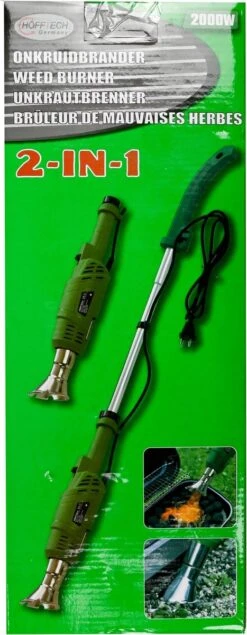 Hofftech Weed Burner Elektrische Onkruidbrander - 2000W - Max. 600 °C - BBQ Aansteker -Tuingereedschap Winkel 467x1200 2