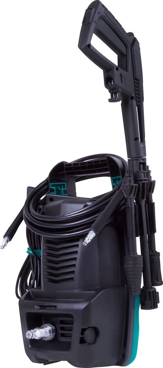 VONROC Hogedrukreiniger V14C-1 - 1400W – 110 Bar – 390 L/h – Compact - Incl. 5m Slang, Spuitstukken En Accessoires 7 VONROC Hogedrukreiniger V14C-1 - 1400W – 110 Bar – 390 L/h – Compact - Incl. 5m Slang, Spuitstukken En Accessoires - Afbeelding 7