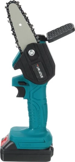 Merkloos Mini Accu Kettingzaag - 4 Inch Elektrische Boomzaag - Handkettingzaag - Met 2 Accu En 1 Oplader - Voor Tuinboom Ranch Bomen Snijden Hout- Blauw -Tuingereedschap Winkel 560x1200