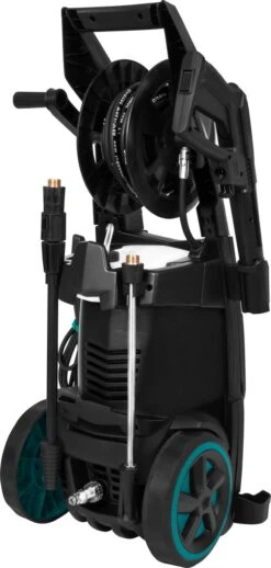 VONROC PRO Hogedrukreiniger V25-2 – 2500W – 195 Bar – 468 L/h – Duurzame Inductiemotor – Incl. 8m Slang, Slanghaspel, Terrasreiniger, Reinigingstank En Meer -Tuingereedschap Winkel 572x1200