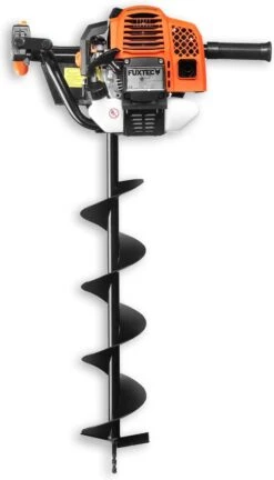 FUXTEC Grondboor Benzine Incl. 100/150/200mm Hulpstukken - 62cc - FX-EB162 -Tuingereedschap Winkel 686x1200