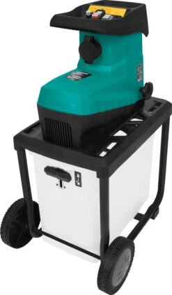 VONROC Stille Hakselaar/Shredder 2800W – Voor Takken Tot Ø45mm – Incl. 60L Opvangbak & Duwstok -Tuingereedschap Winkel 700x1200 1
