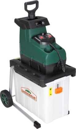 Gardebruk Hakselaar Elektrisch 2800W - 45mm Takdikte - Opvangbak 60 L -Tuingereedschap Winkel 713x1200