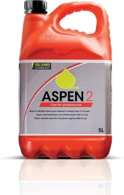 Aspen 2 FRT 5 Liter Schone Alkylaatbenzine Voor Tweetaktmotoren -Tuingereedschap Winkel 765x1200
