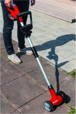 Einhell Accu Voegenreiniger GE-CC 18 Li-Solo Power X-Change (Li-Ion - 18 V - 1200 T/min - Borsteldiameter 10 Cm - Incl. Staal- En Nylonborstel - Zonder Accu En Lader) -Tuingereedschap Winkel 804x1200 1