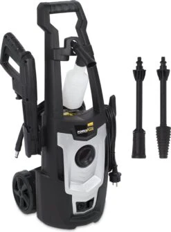 Powerplus POWXG90405 Hogedrukreiniger - 1400W - Max. 110 Bar - 390 L/h - Incl. 5m Slang En Accessoires - Excl. Terrasreiniger - Reiniger Voor Auto, Fiets En Meubelen -Tuingereedschap Winkel 886x1200