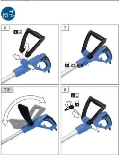 Güde Elektrische Onkruidborstel - Voegenreiniger - 400 Watt - GRF 401 -Tuingereedschap Winkel 927x1200 2