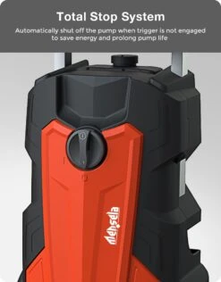 Merkloos Home Hogedrukreiniger - 2100W - 165 Bar - Met Verstelbare Nozzles Slanghaspel 5m Netsnoer 10m Slang - Voor Reiniging Huis Auto Tuin -Tuingereedschap Winkel 939x1200 2